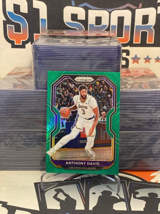 2020 Panini Prizm (Green Prizm) Anthony Davis #109