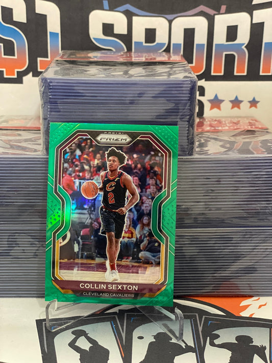 2020 Panini Prizm (Green Prizm) Collin Sexton #225