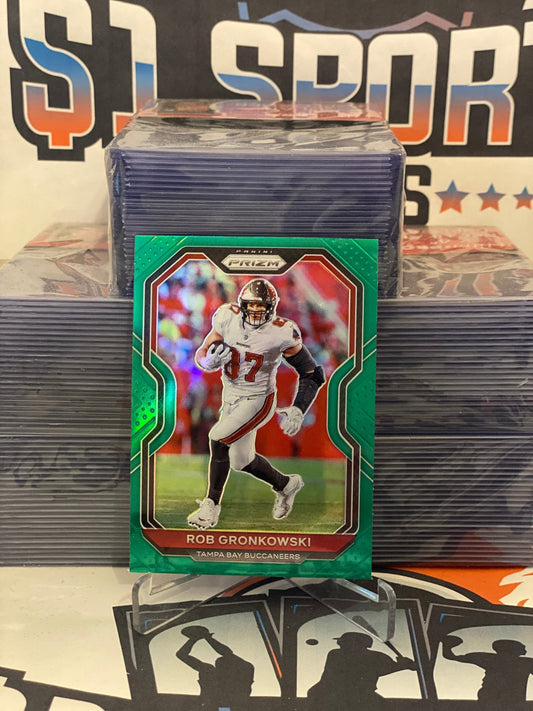 2020 Panini Prizm (Green Prizm) Rob Gronkowski #256