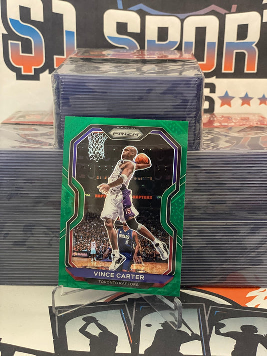 2020 Panini Prizm (Green Prizm) Vince Carter #117