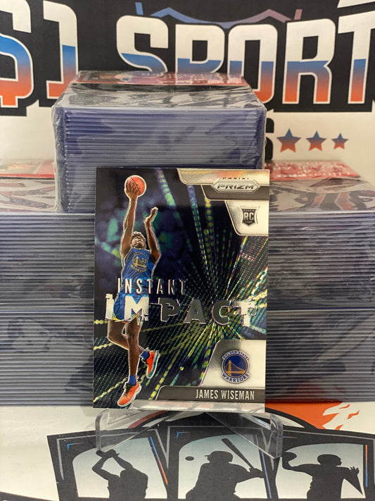 2020 Panini Prizm (Instant Impact) James Wiseman Rookie #11