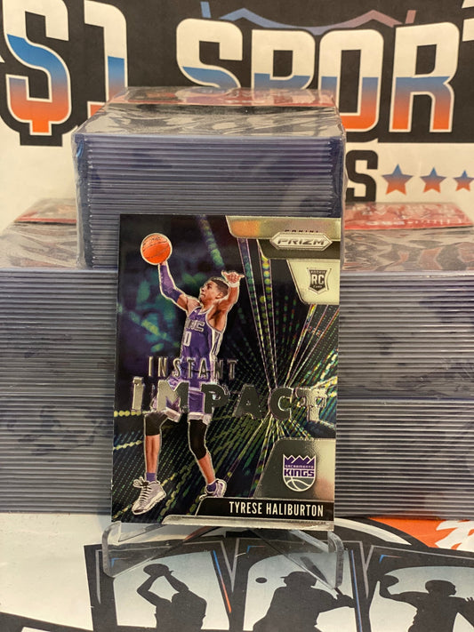 2020 Panini Prizm (Instant Impact) Tyrese Haliburton Rookie #9
