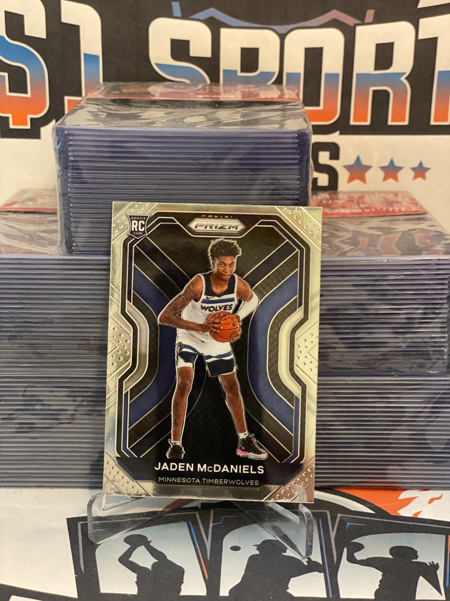 2020 Panini Prizm Jaden McDaniels Rookie #277