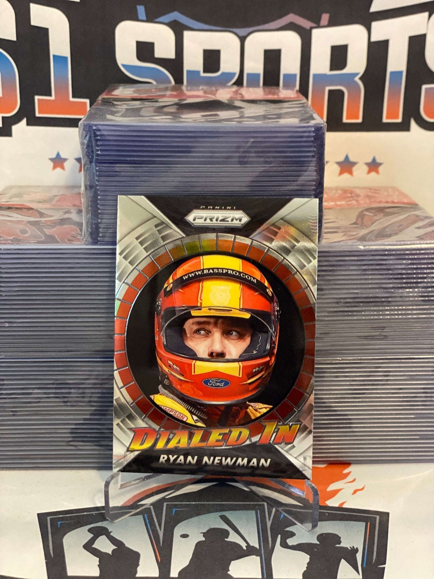 2020 Panini Prizm NASCAR (Dialed In) Ryan Newman #DI2