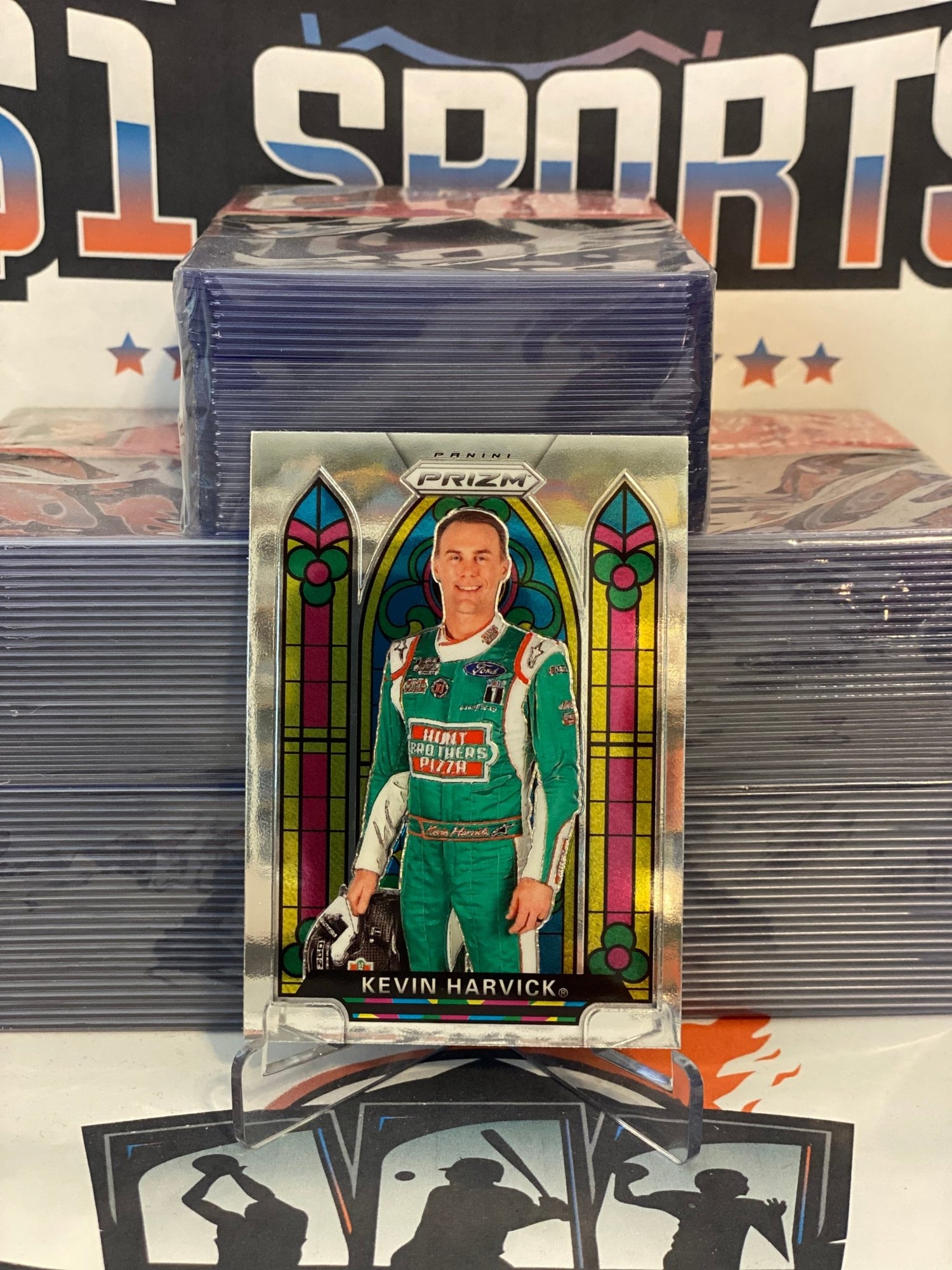 2020 Panini Prizm NASCAR (Stained Glass) Kevin Harvick #63