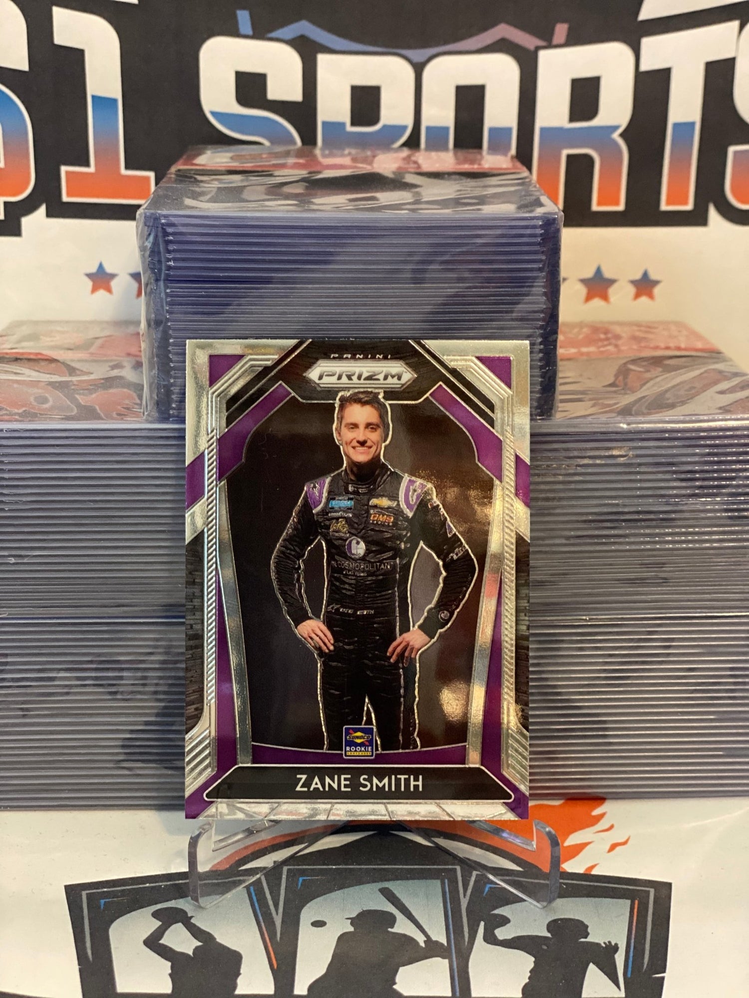 2020 Panini Prizm NASCAR Zane Smith Rookie #50