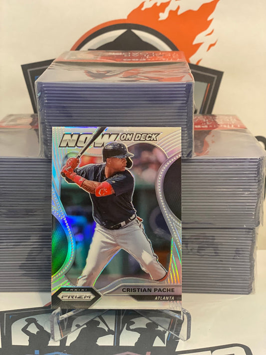 2020 Panini Prizm (Next On Deck Silver Prizm) Cristian Pache #NOD-5