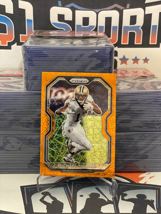 2020 Panini Prizm (Orange Laser Prizm) Michael Thomas #244