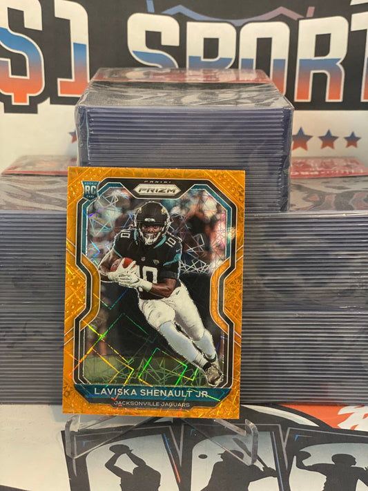 2020 Panini Prizm (Orange Lazer Prizm) Laviska Shenault Jr. Rookie #350