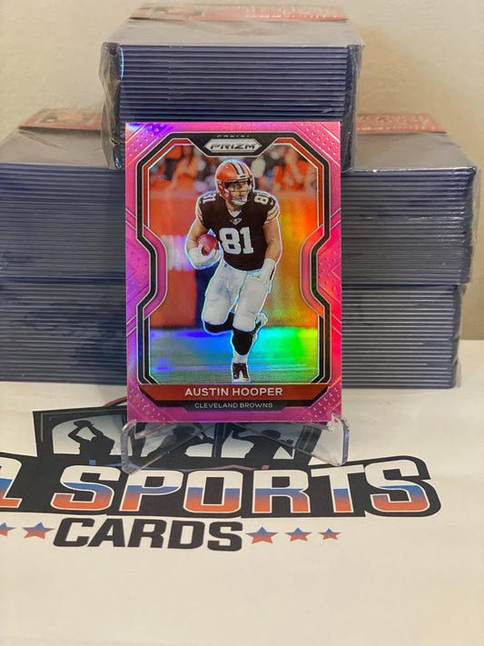 2020 Panini Prizm (Pink Prizm) Austin Hooper #60