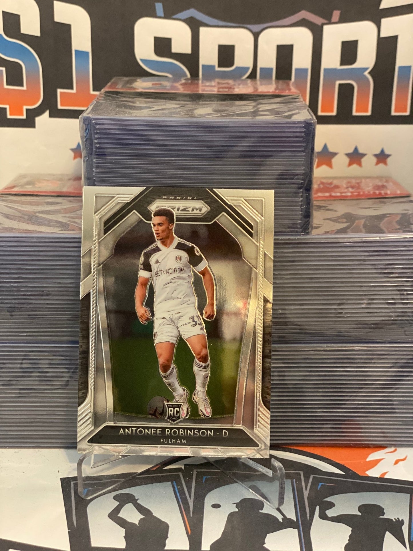 2020 Panini Prizm Premier League Antonee Robinson Rookie #296