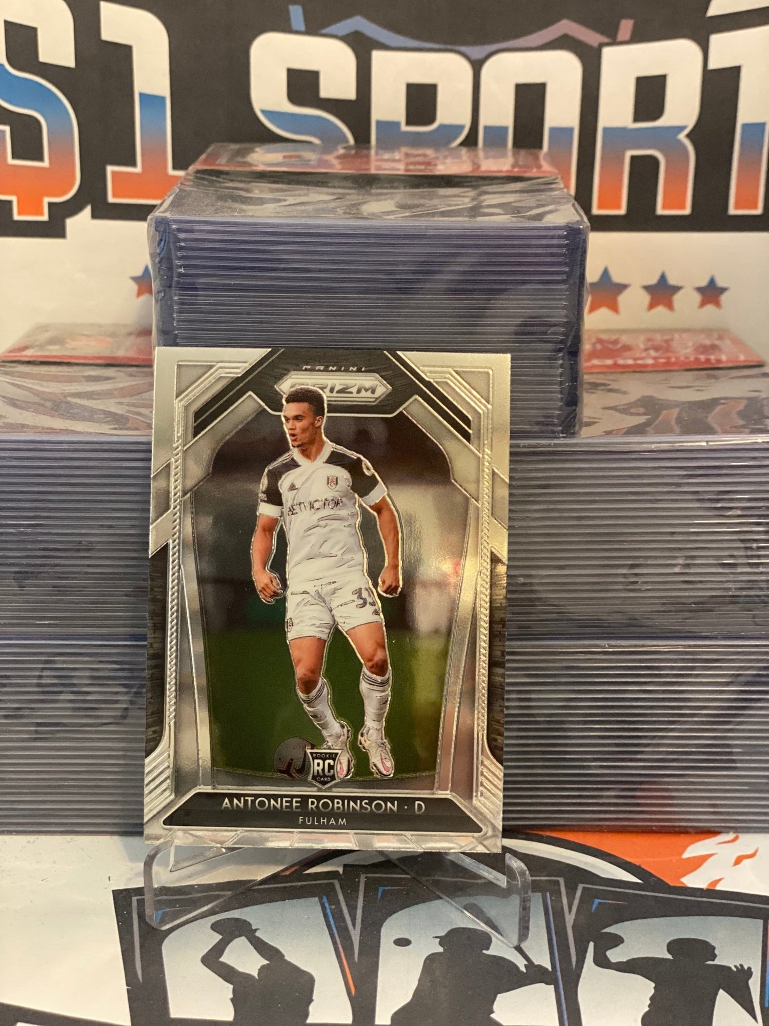 2020 Panini Prizm Premier League Antonee Robinson Rookie #296