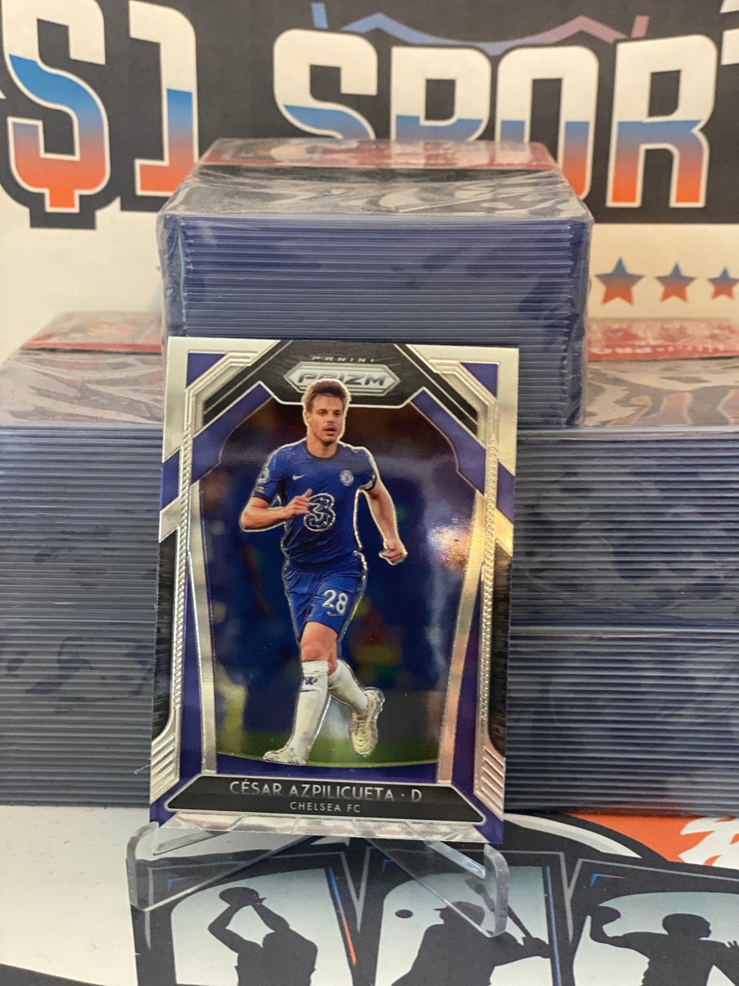 2020 Panini Prizm Premier League Cesar Azpilicueta #212