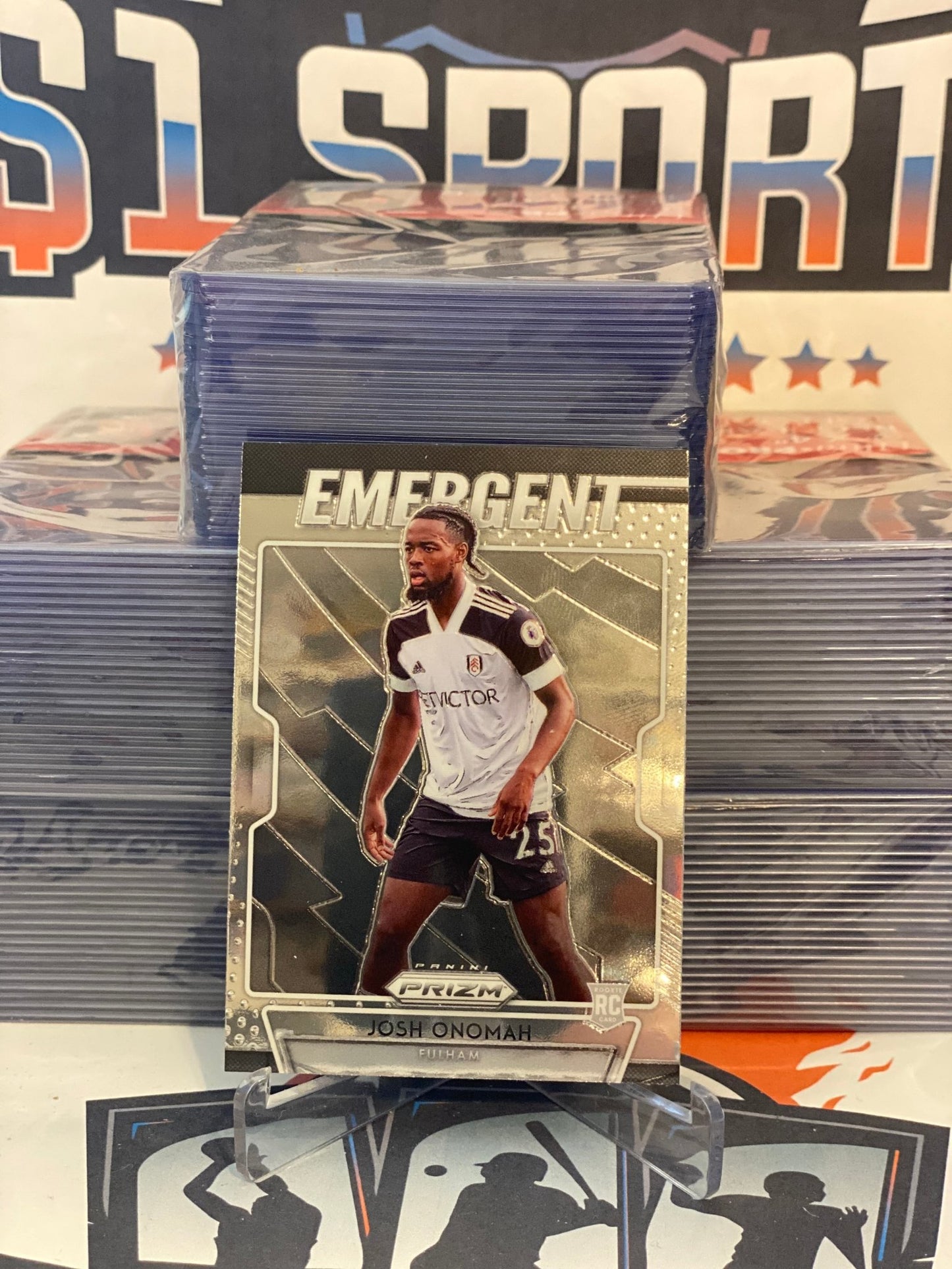 2020 Panini Prizm Premier League (Emergent) Josh Onomah Rookie #20