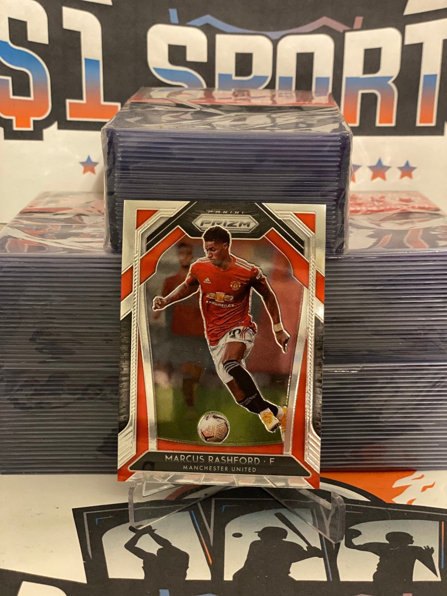 2020 Panini Prizm Premier League Marcus Rashford #14