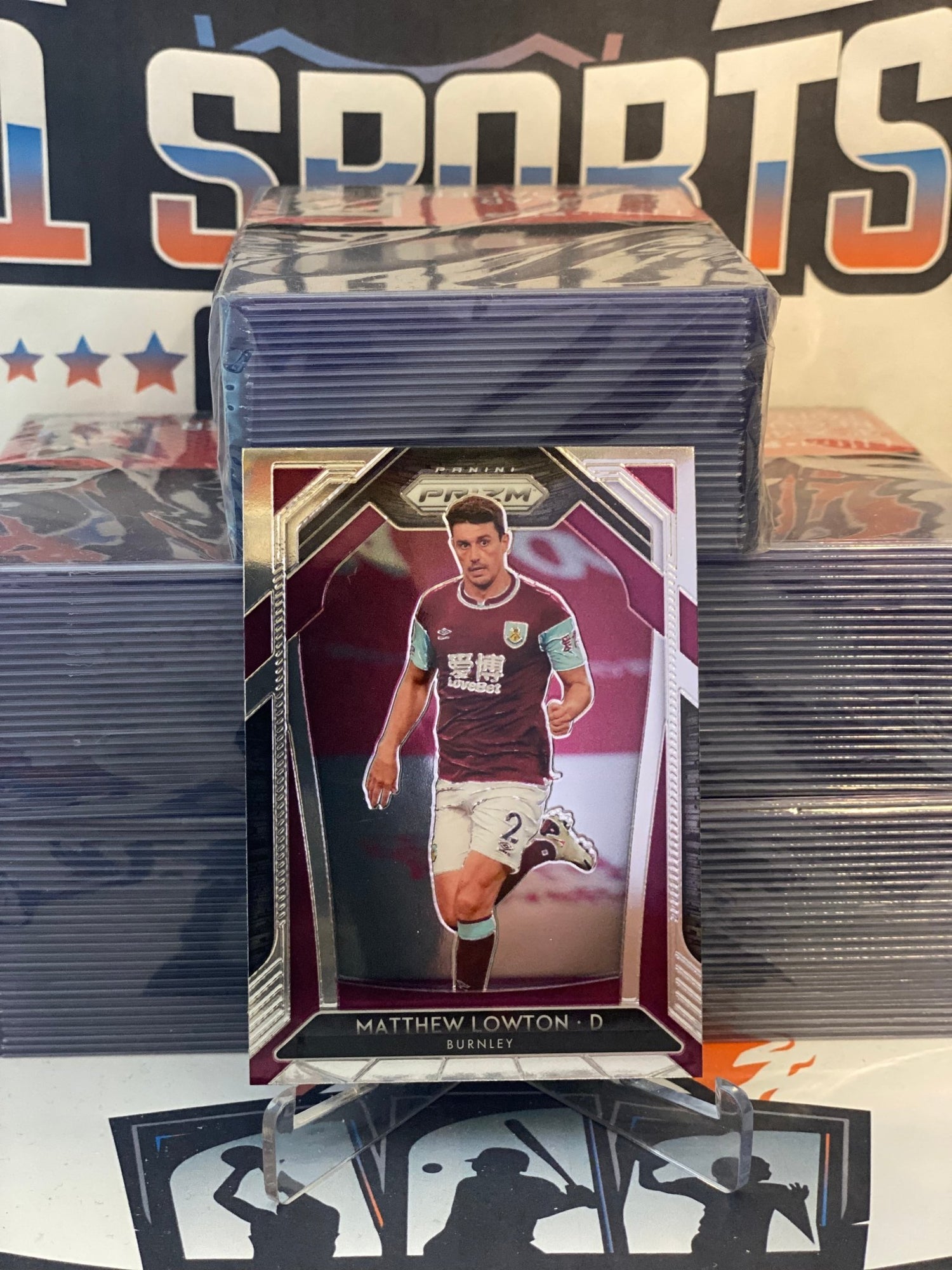 2020 Panini Prizm Premier League Matthew Lowton #50