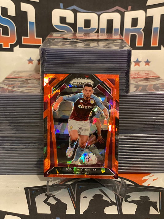 2020 Panini Prizm Premier League (Red Ice Prizm) John McGinn #282