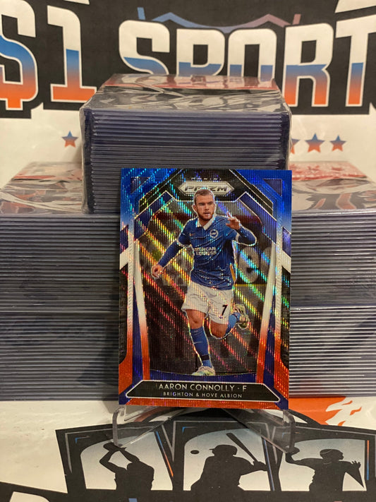 2020 Panini Prizm Premier League (Red White Blue Prizm) Aaron Connolly #180