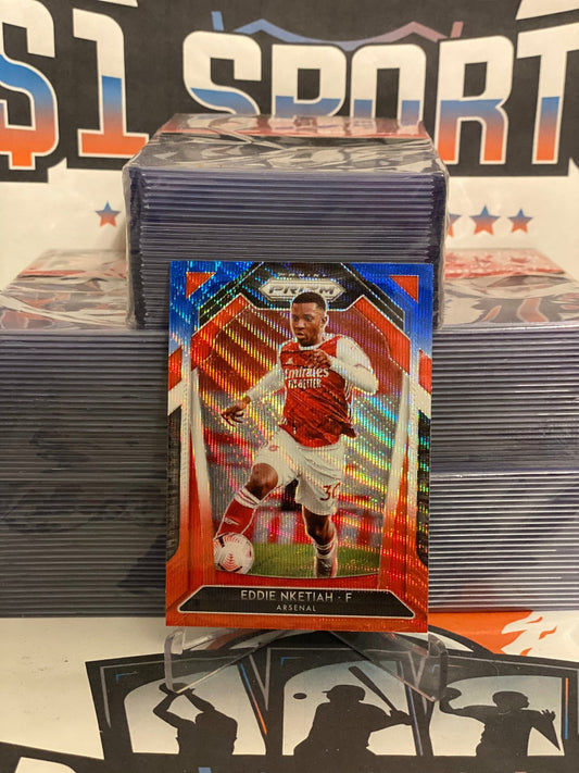 2020 Panini Prizm Premier League (Red White Blue Prizm) Eddie Nketiah #44