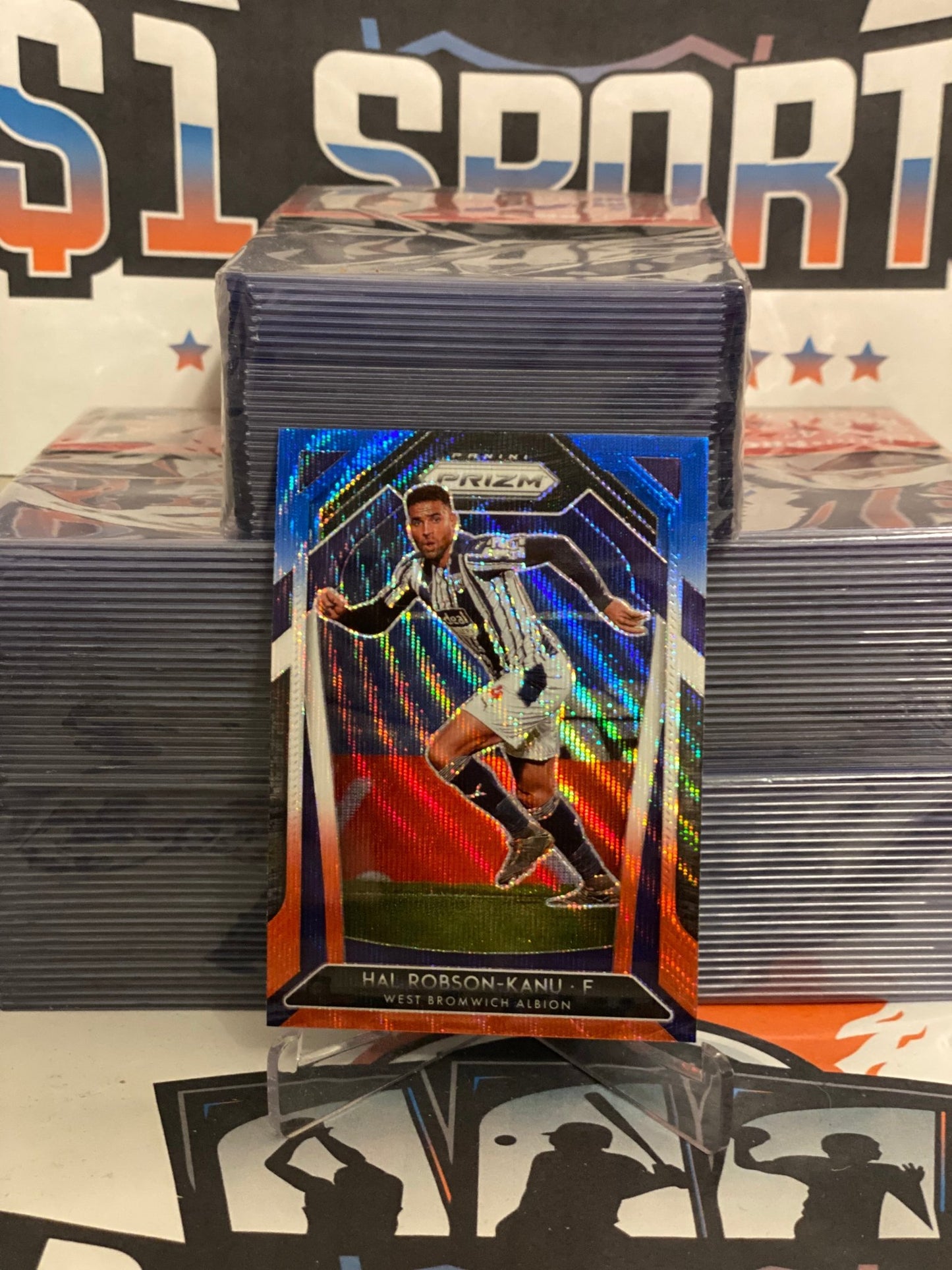 2020 Panini Prizm Premier League (Red White Blue Prizm) Hal Robson-Kanu #270