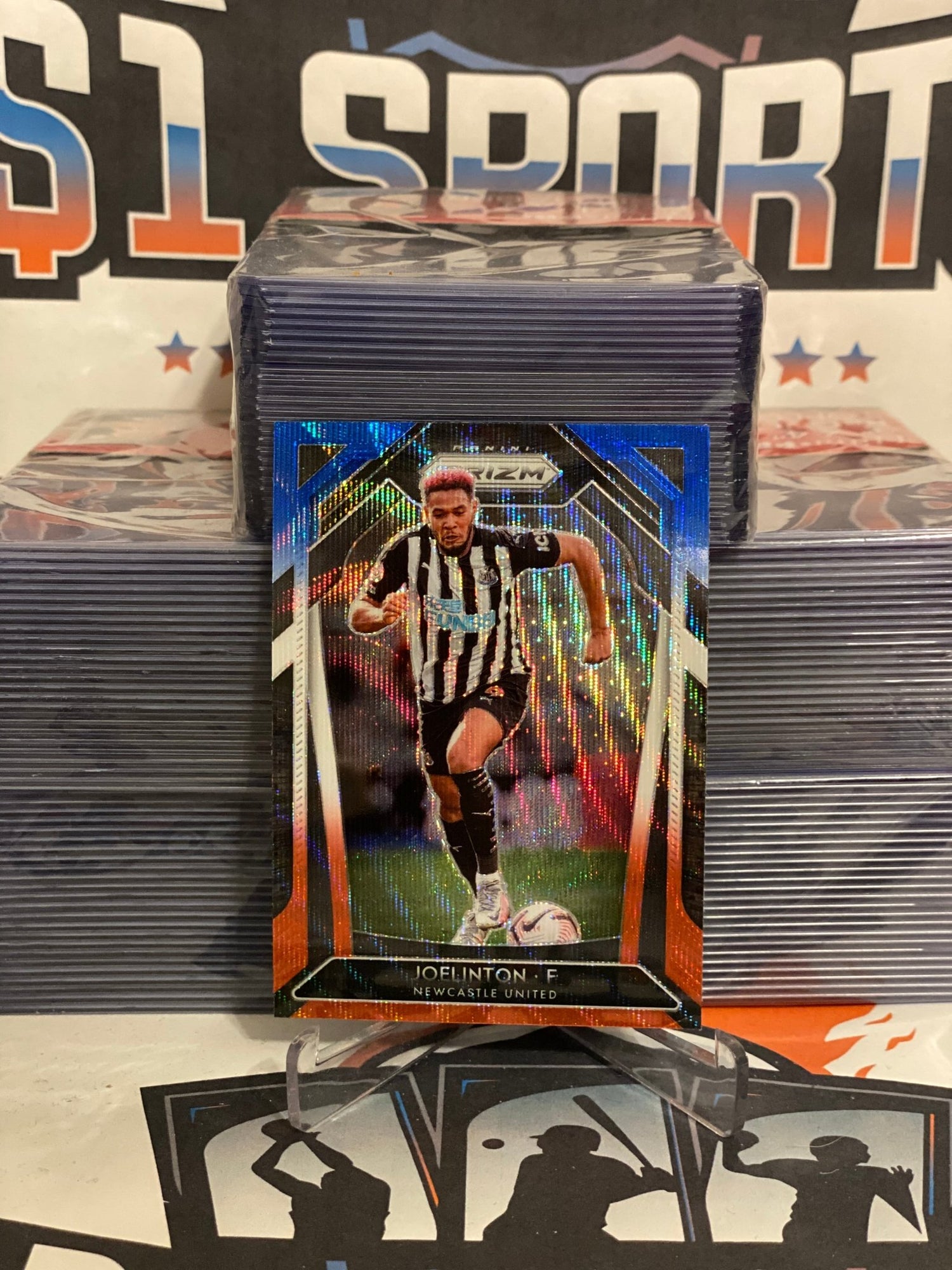 2020 Panini Prizm Premier League (Red White Blue Prizm) Joelinton #240