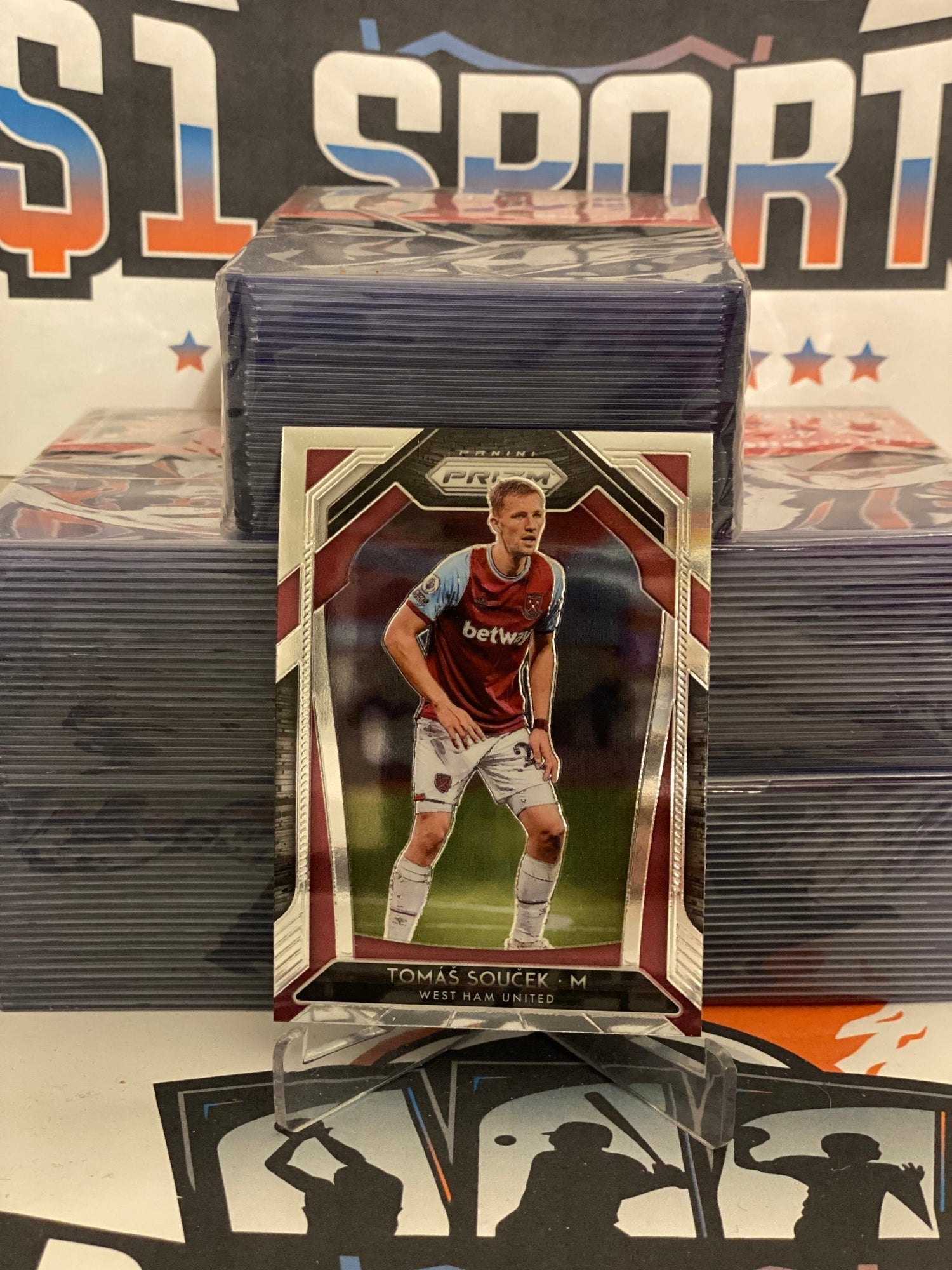 2020 Panini Prizm Premier League Tomas Soucek #185