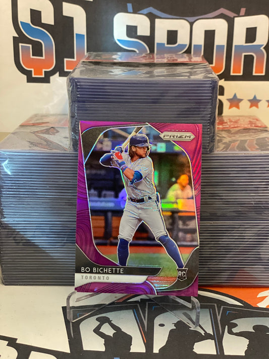 2020 Panini Prizm (Purple Prizm) Bo Bichette Rookie #71