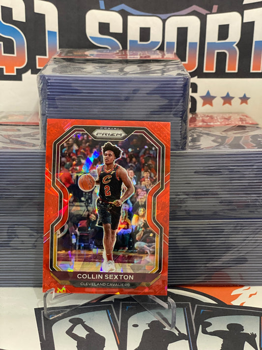 2020 Panini Prizm (Red Ice Prizm) Collin Sexton #225