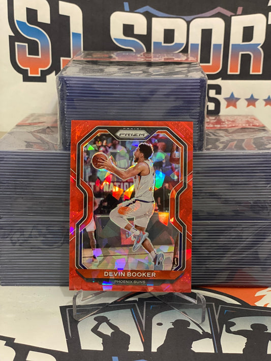 2020 Panini Prizm (Red Ice Prizm) Devin Booker #214