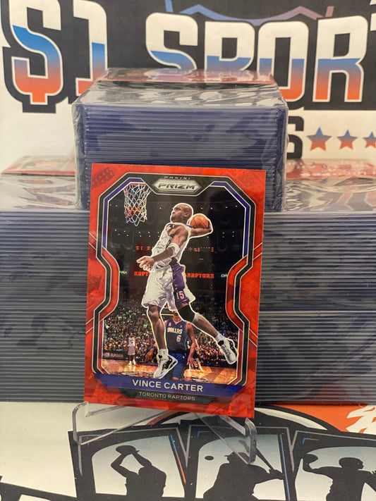 2020 Panini Prizm (Red Ice Prizm) Vince Carter #117
