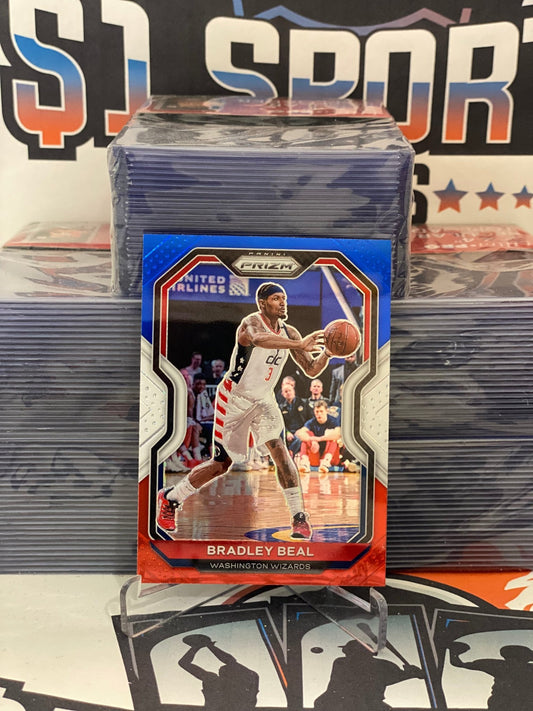 2020 Panini Prizm (Red White Blue Prizm) Bradley Beal #230