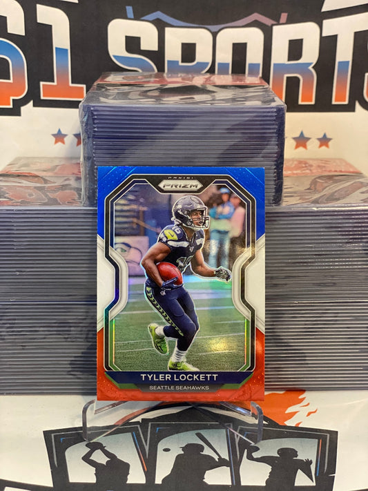 2020 Panini Prizm (Red White Blue Prizm) Tyler Lockett #293