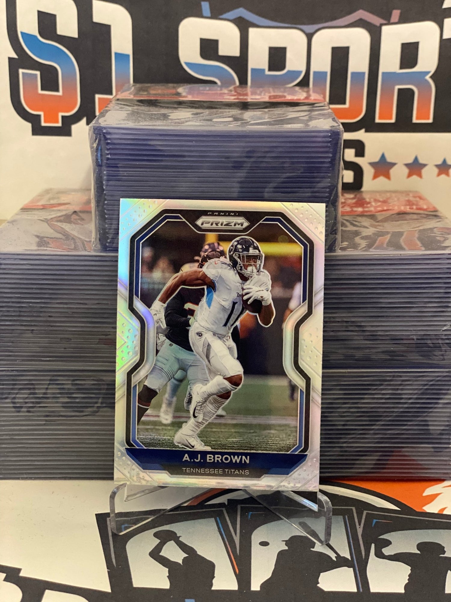 2020 Panini Prizm (Silver Prizm) A.J. Brown #101