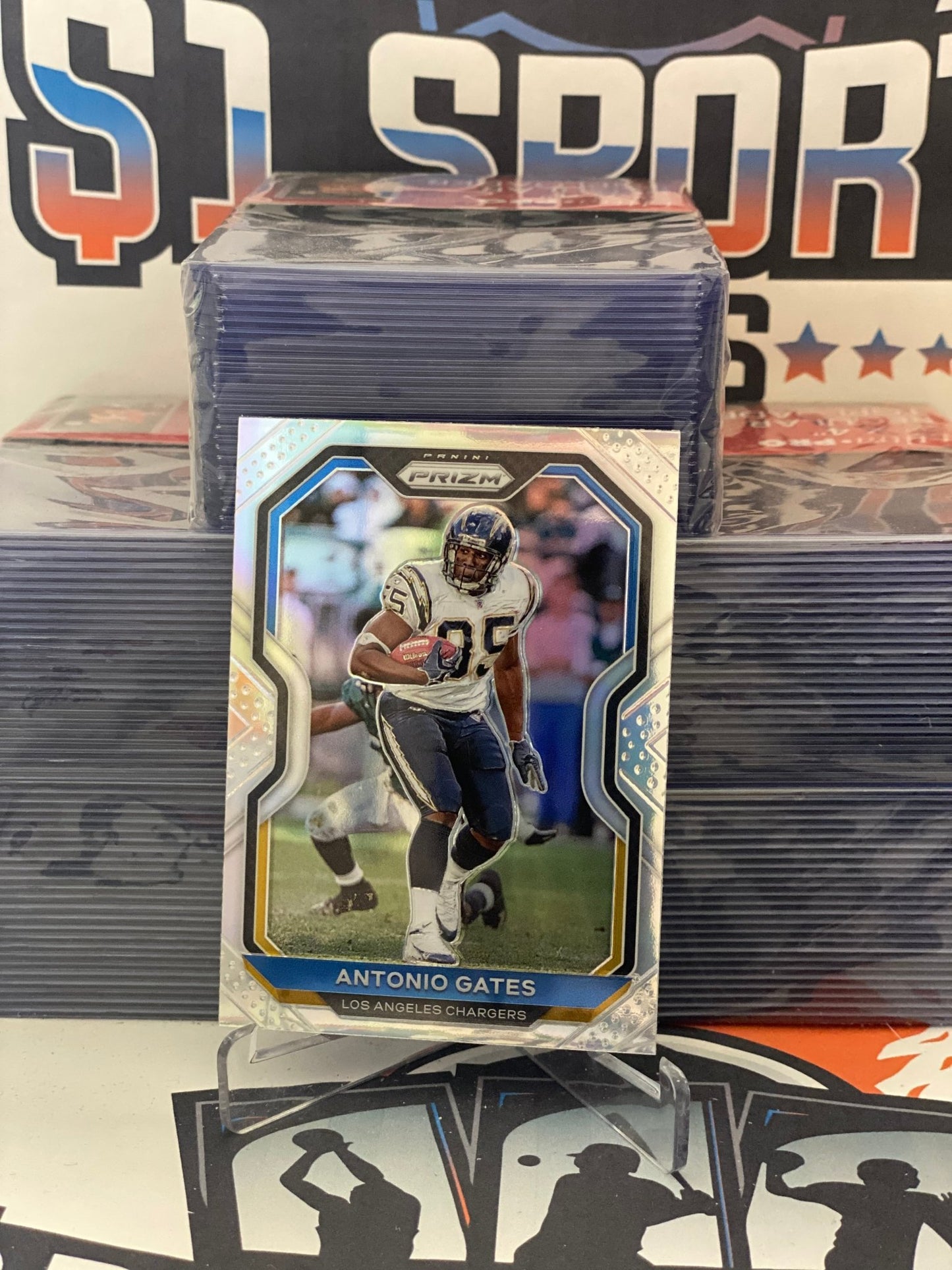 2020 Panini Prizm (Silver Prizm) Antonio Gates #147