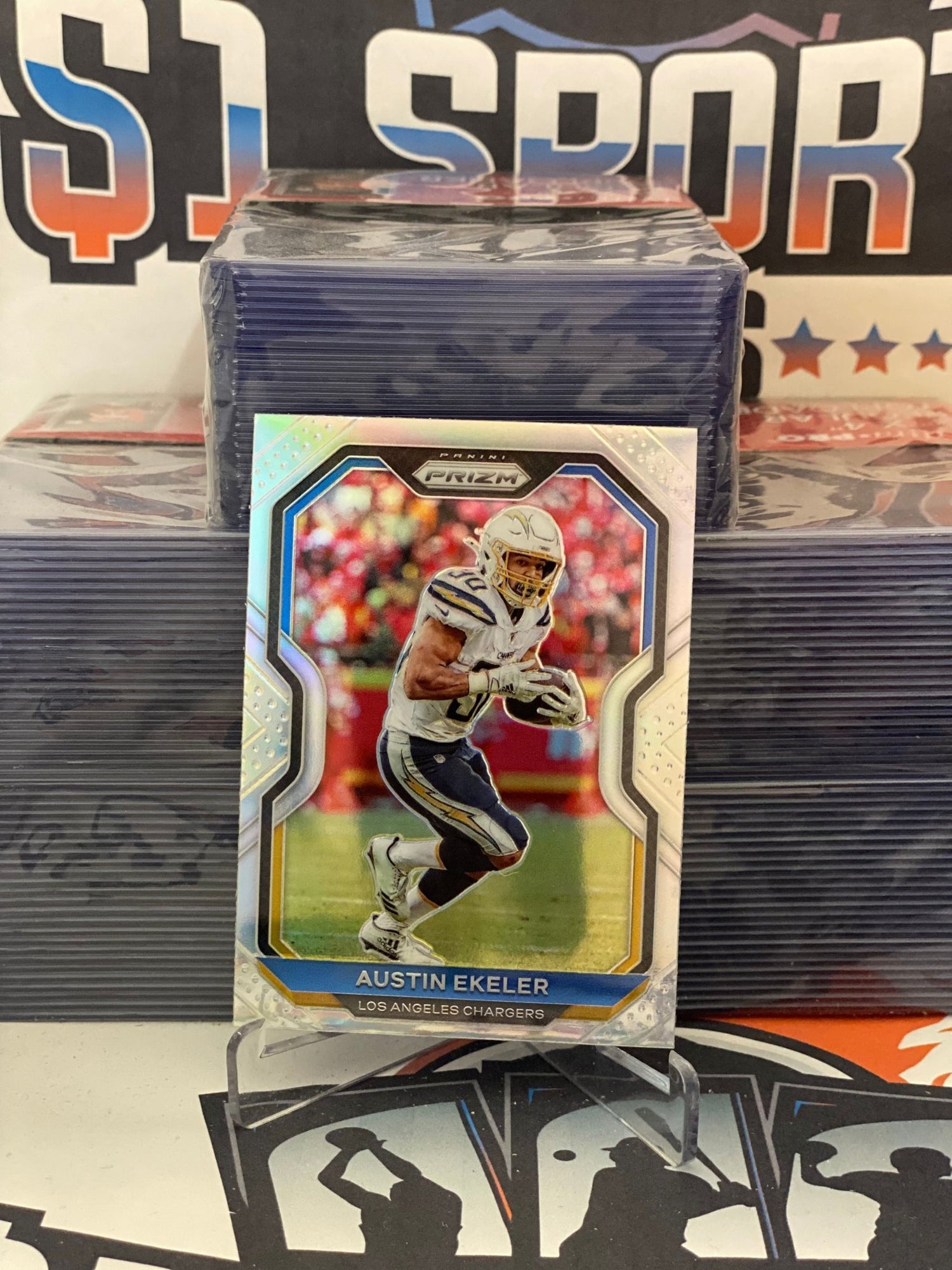 2020 Panini Prizm (Silver Prizm) Austin Ekeler #142