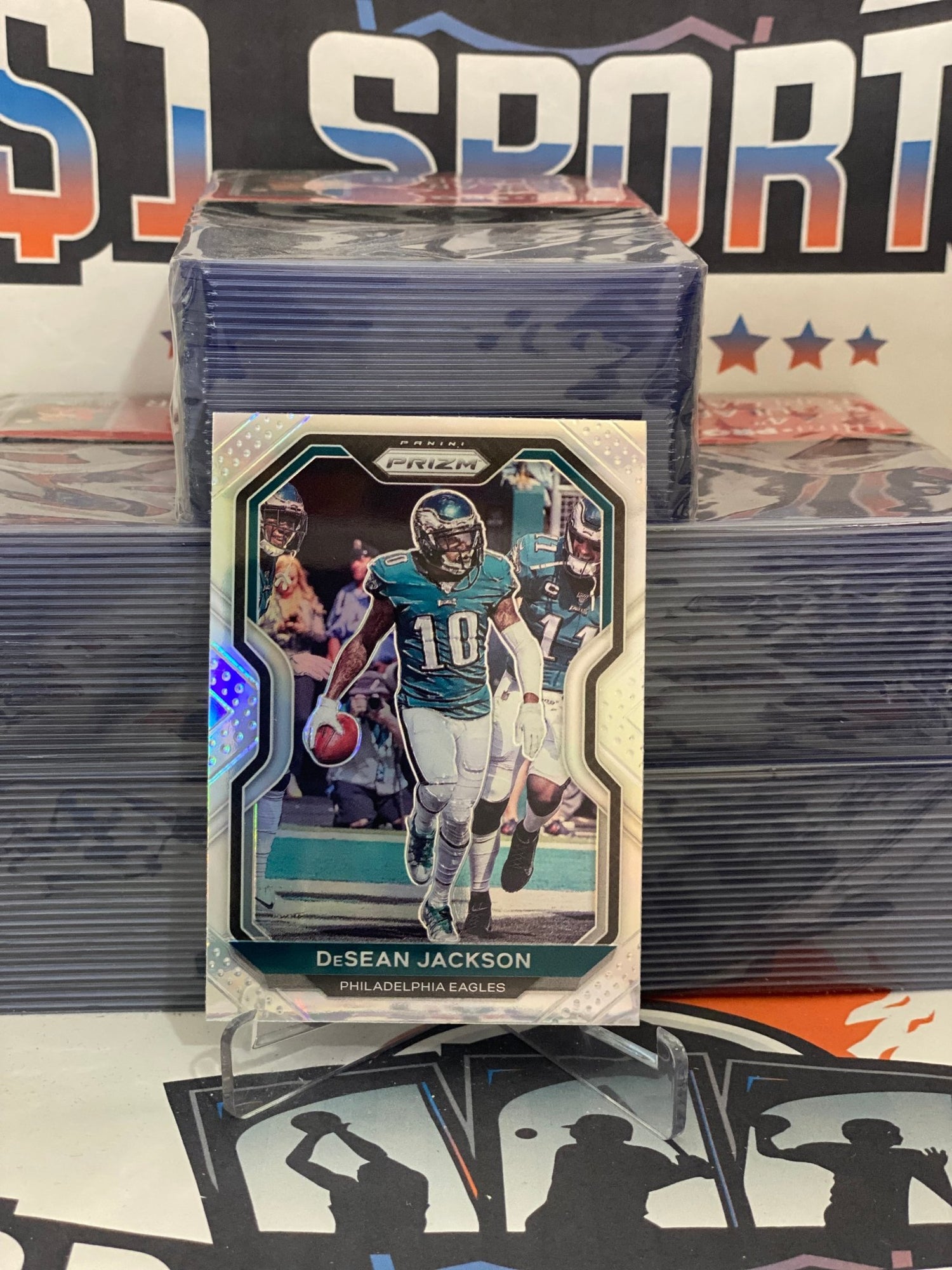 2020 Panini Prizm (Silver Prizm) DeSean Jackson #168