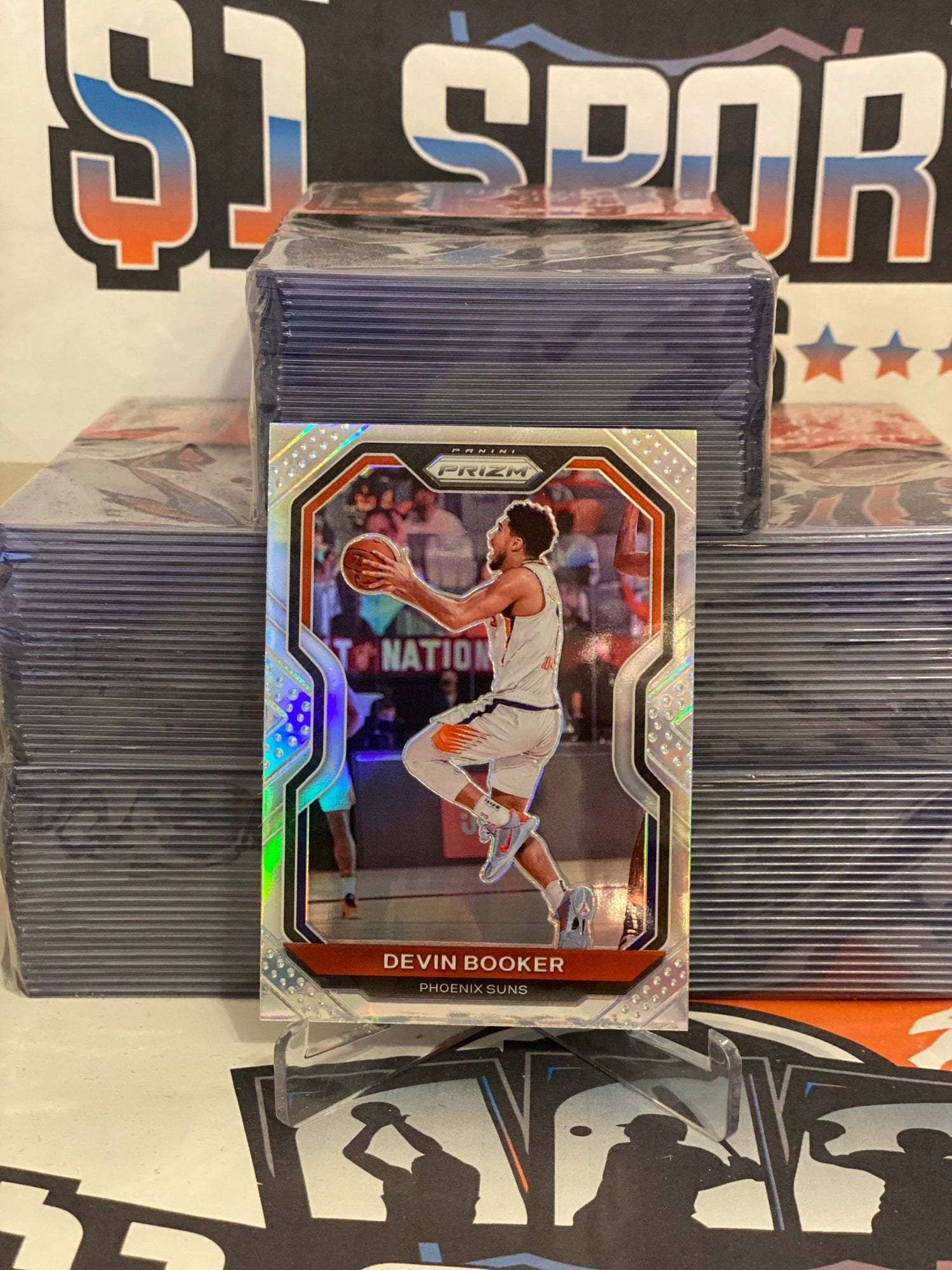 2020 Panini Prizm (Silver Prizm) Devin Booker #214