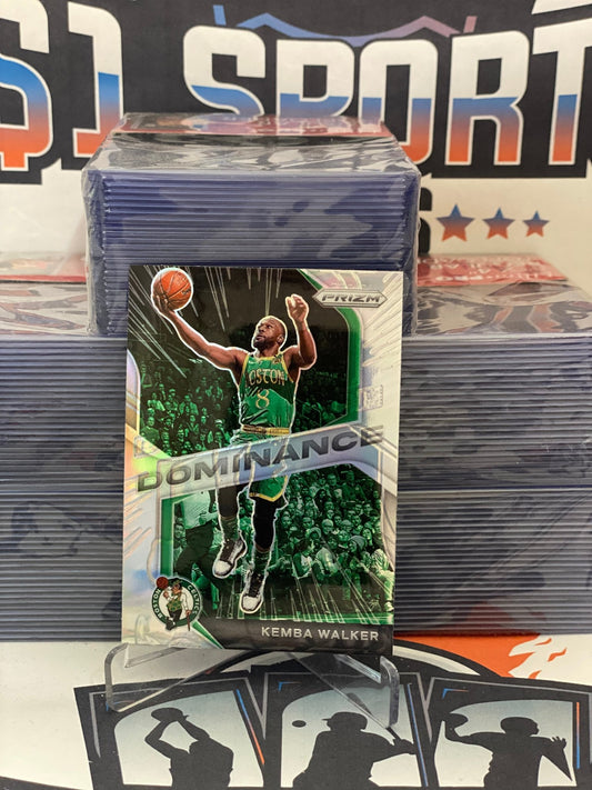 2020 Panini Prizm (Silver Prizm, Dominance) Kemba Walker #13