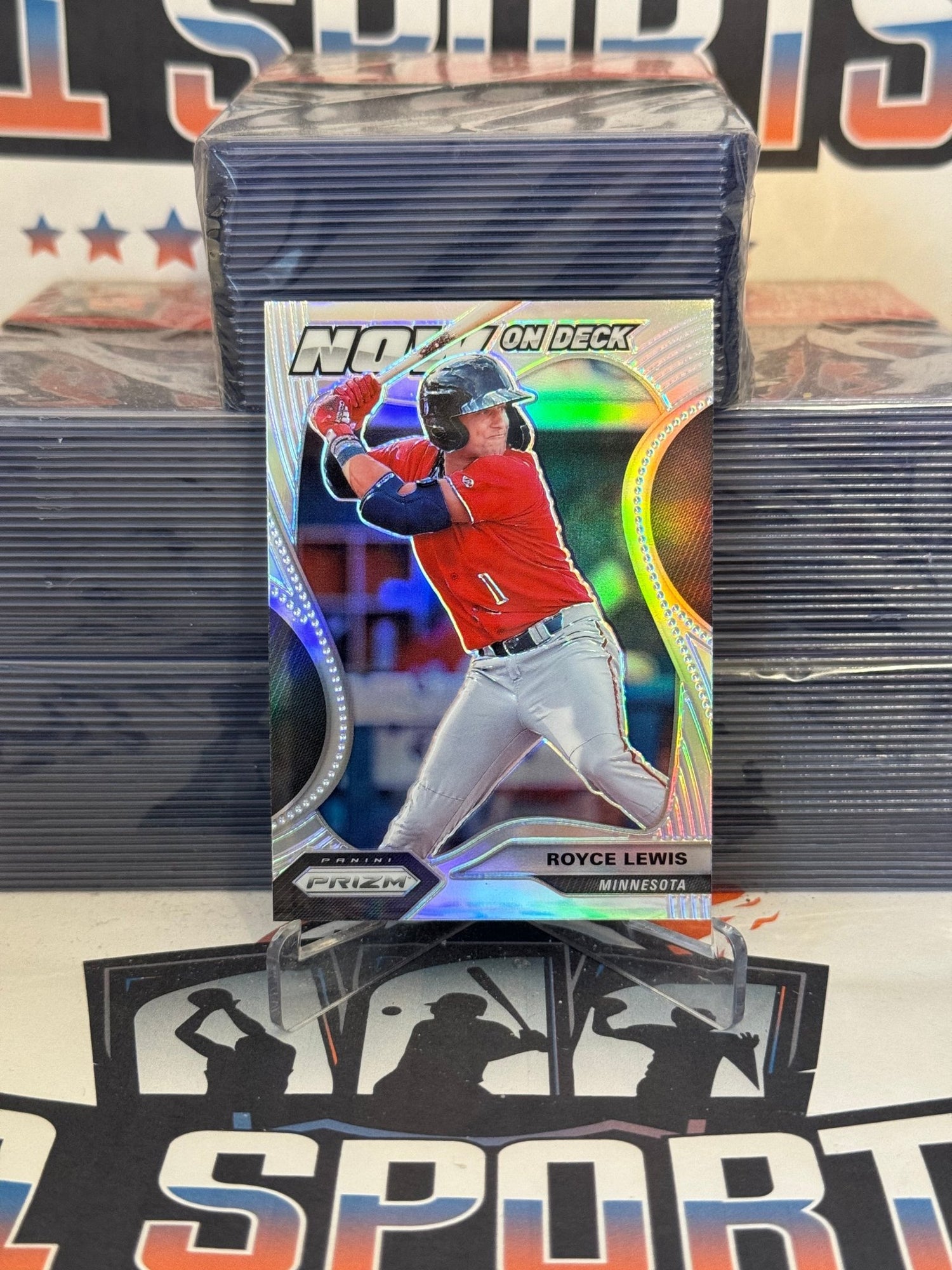 2020 Panini Prizm (Silver Prizm, Now On Deck) Royce Lewis #NOD-4