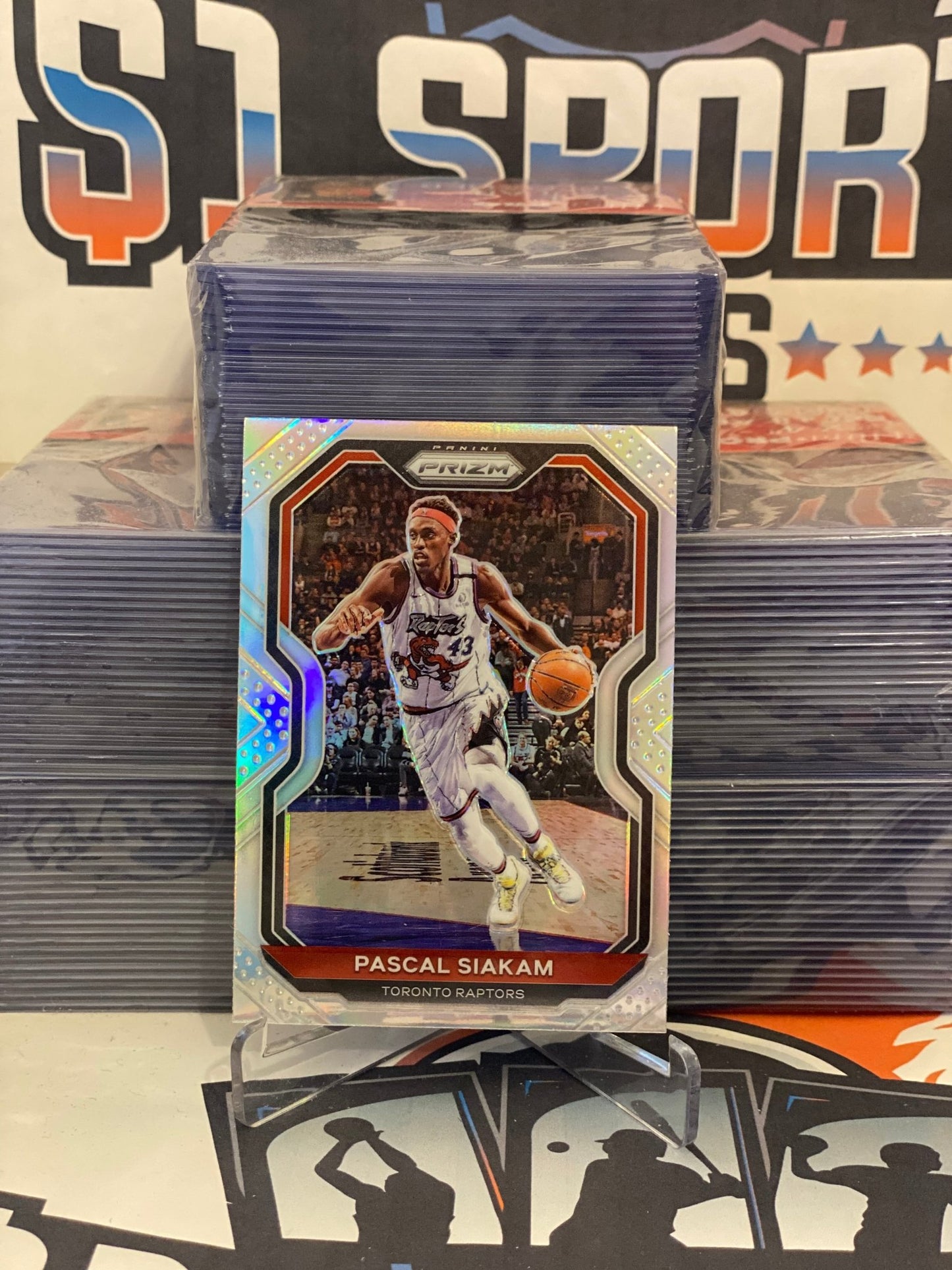 2020 Panini Prizm (Silver Prizm) Pascal Siakam #134