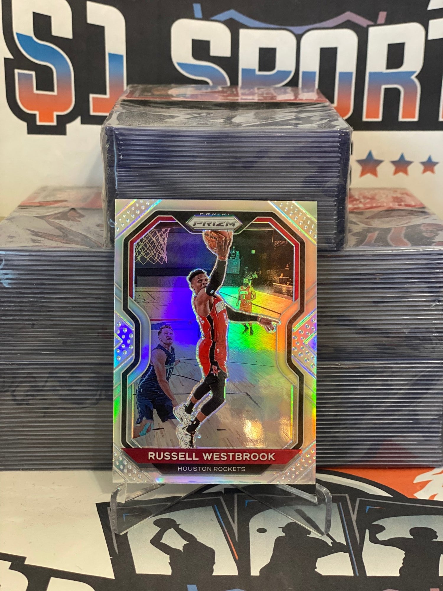 2020 Panini Prizm (Silver Prizm) Russell Westbrook #248