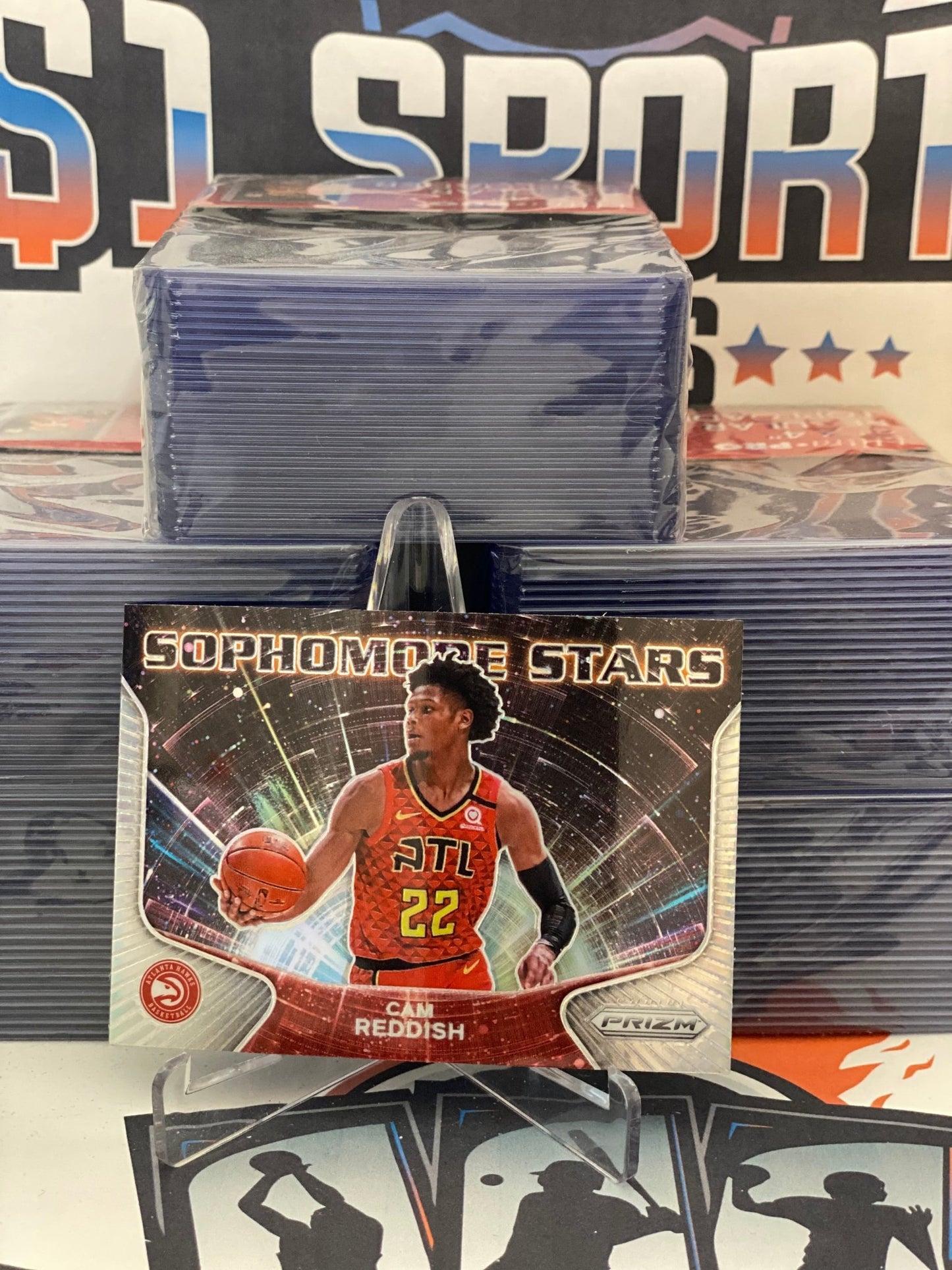 2020 Panini Prizm (Silver Prizm, Sophomore Stars) Cam Reddish #6