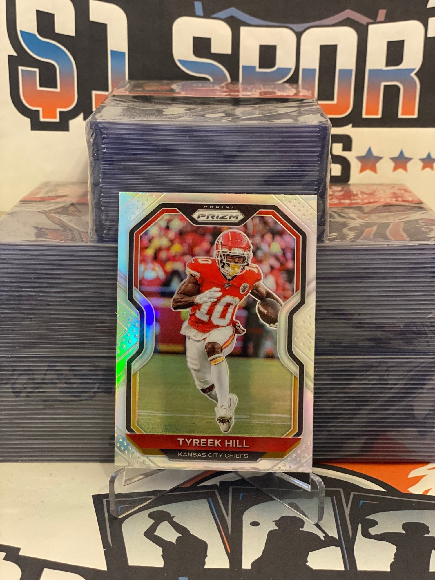 2020 Panini Prizm (Silver Prizm) Tyreek Hill #120