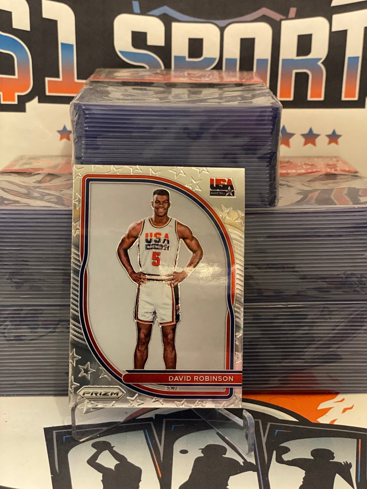 2020 Panini Prizm (USAB) David Robinson #5