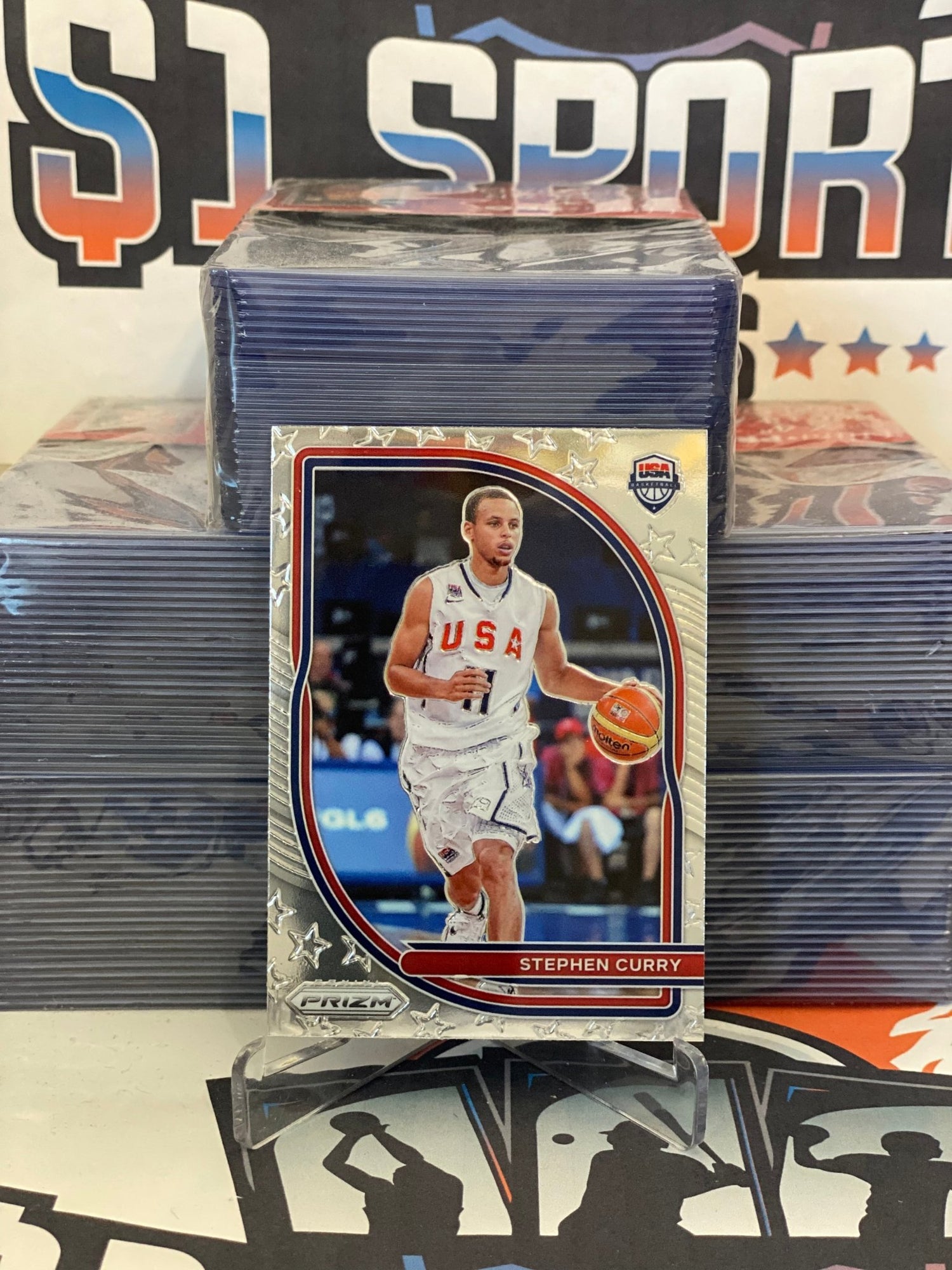 2020 Panini Prizm (USAB) Stephen Curry #10