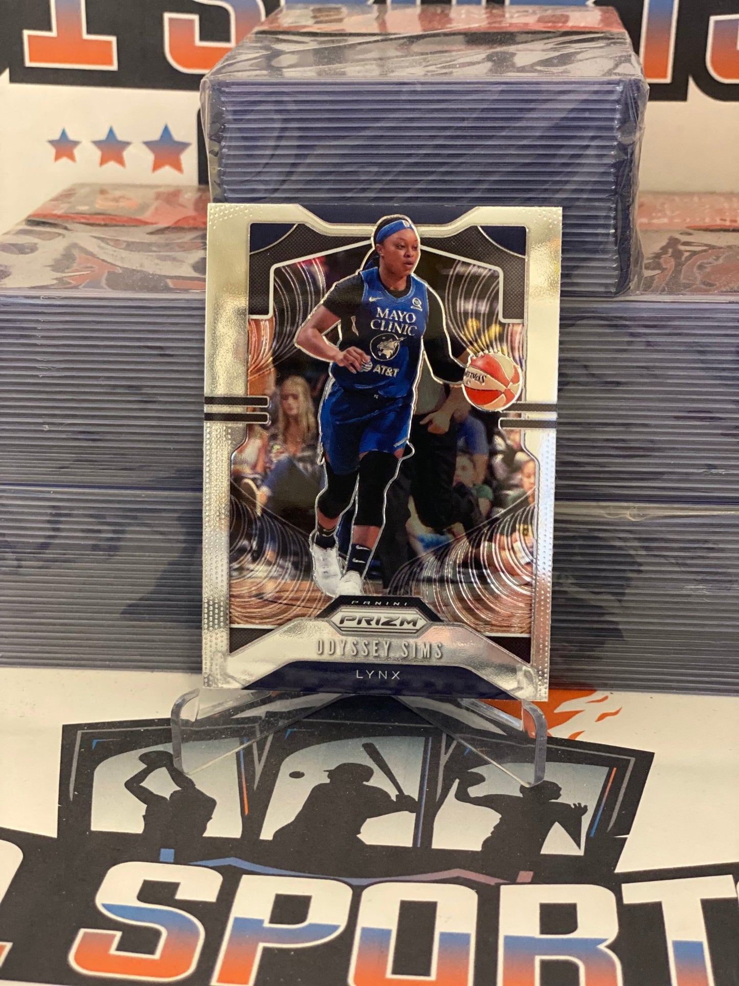 2020 Panini Prizm WNBA Odyssey Sims #51