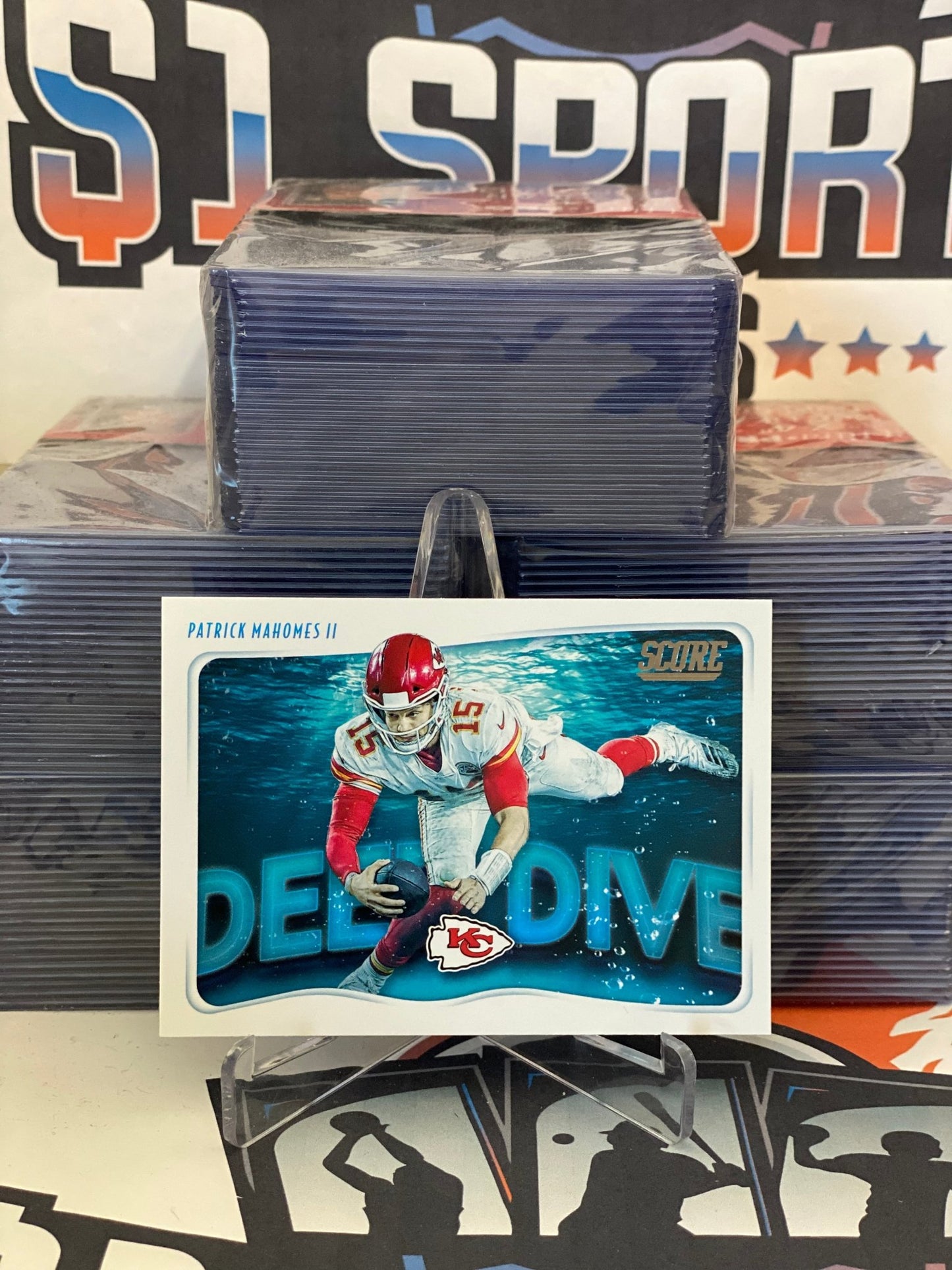 2020 Panini Score (Deep Dive) Patrick Mahomes II #DD-PM