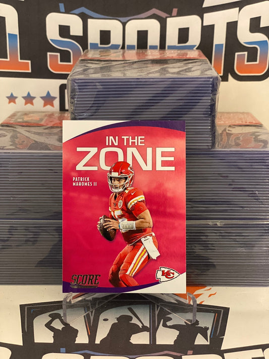 2020 Panini Score (In The Zone) Patrick Mahomes II #IZ-PM