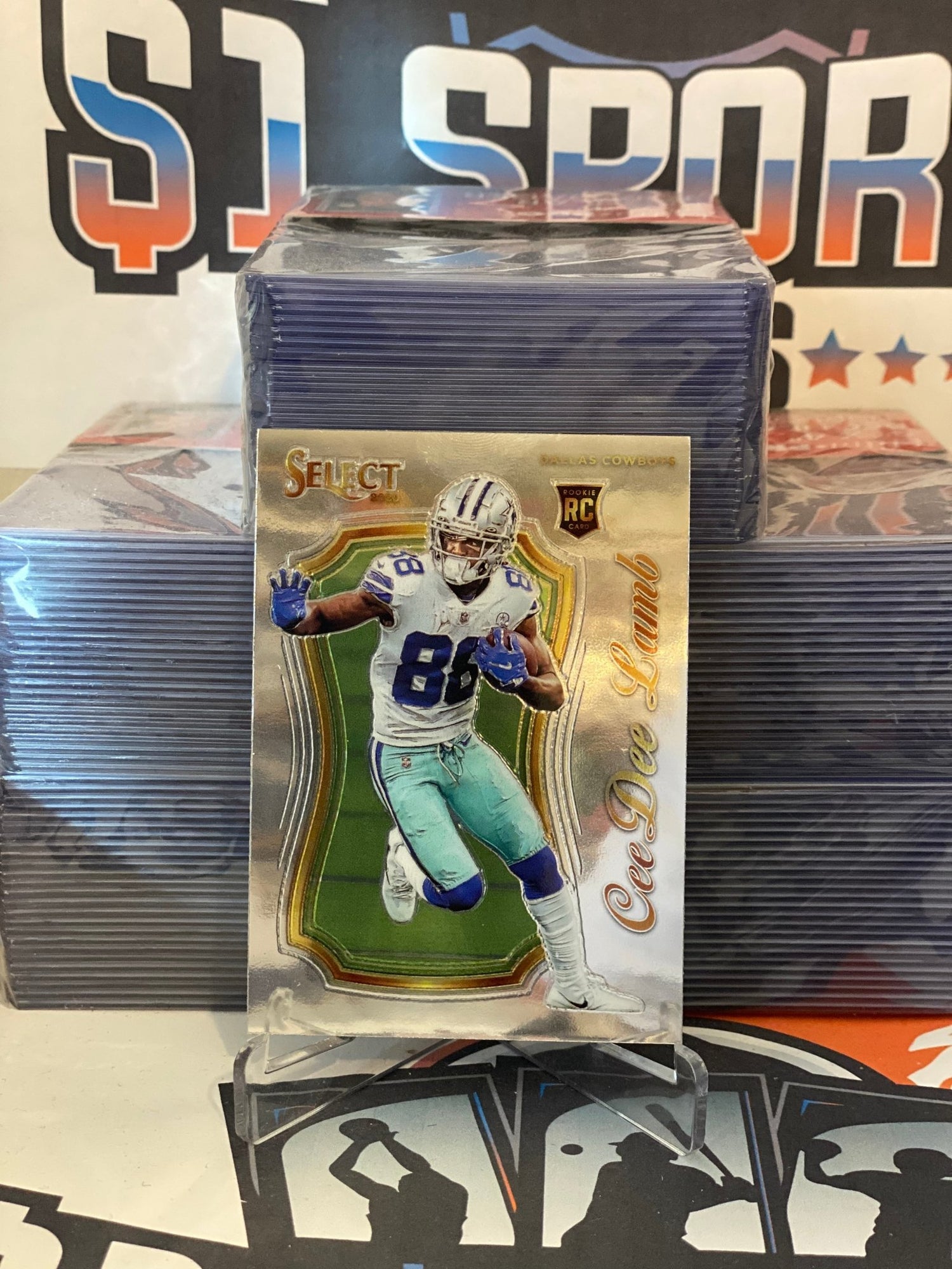 2020 Panini Select (Certified) CeeDee Lamb #SCR-7