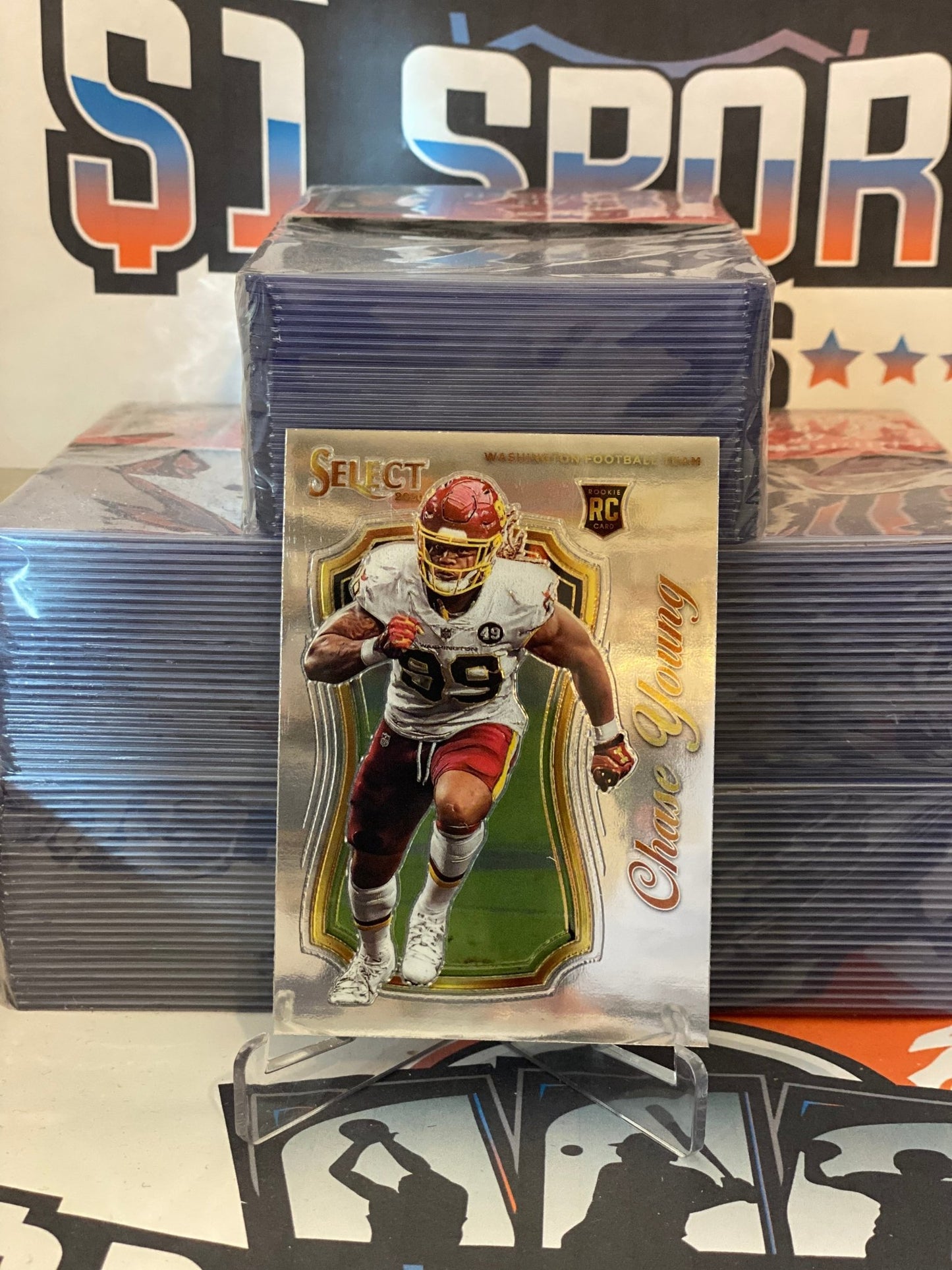 2020 Panini Select (Certified) Chase Young Rookie #SCR-2